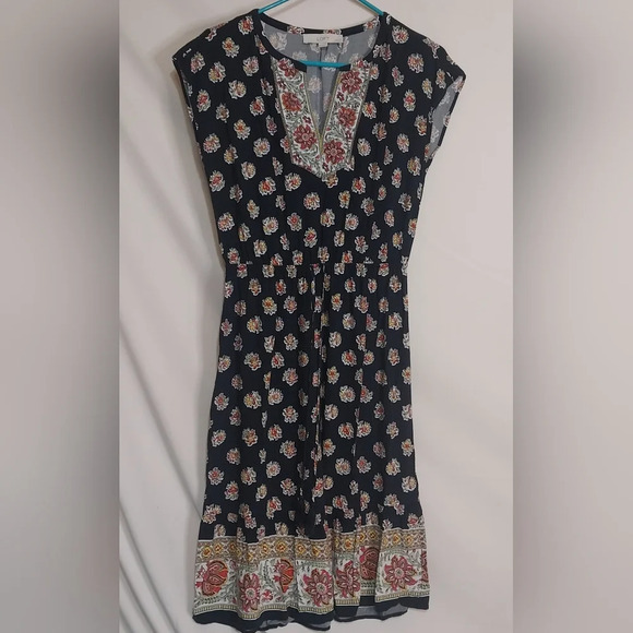 LOFT Dresses & Skirts - LOFT, Floral Boho Sleeveless Dress, Size MP